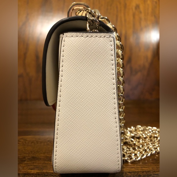 NWT-Kate Spade-SET-Heart❤️Hardware-Micro Flap Crossbody &❤️Keyfob/Bag Charm-$378 - Picture 6 of 16